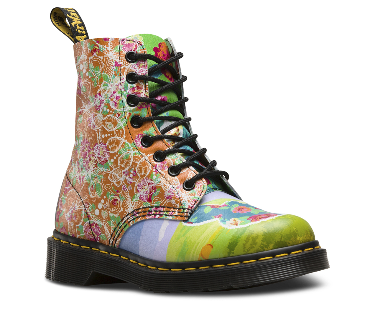 dr martens coloured boots