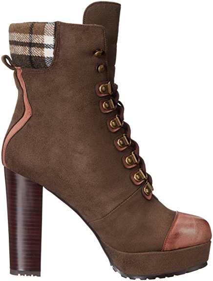 Lace Up Chunky Platform Ankle Booties | Style Inspo | Shoes, Dressy shoes, Shoe boots