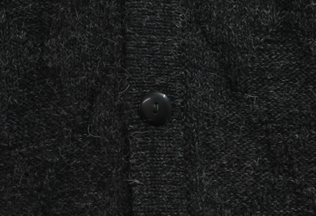 Maglione uomo lana alpaca maglia scollo V bottoni golf gilet design diamante - Foto 45 di 75