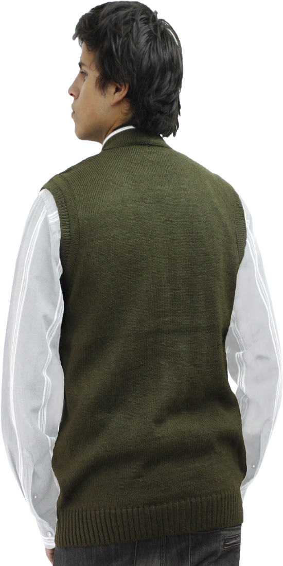 Maglione uomo lana alpaca maglia scollo V bottoni golf gilet design diamante - Foto 71 di 75