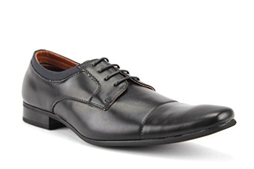 New Ferro Aldo Men/'s Cap Toe Lace up Classic Formal Wear Dress Oxfords Shoes