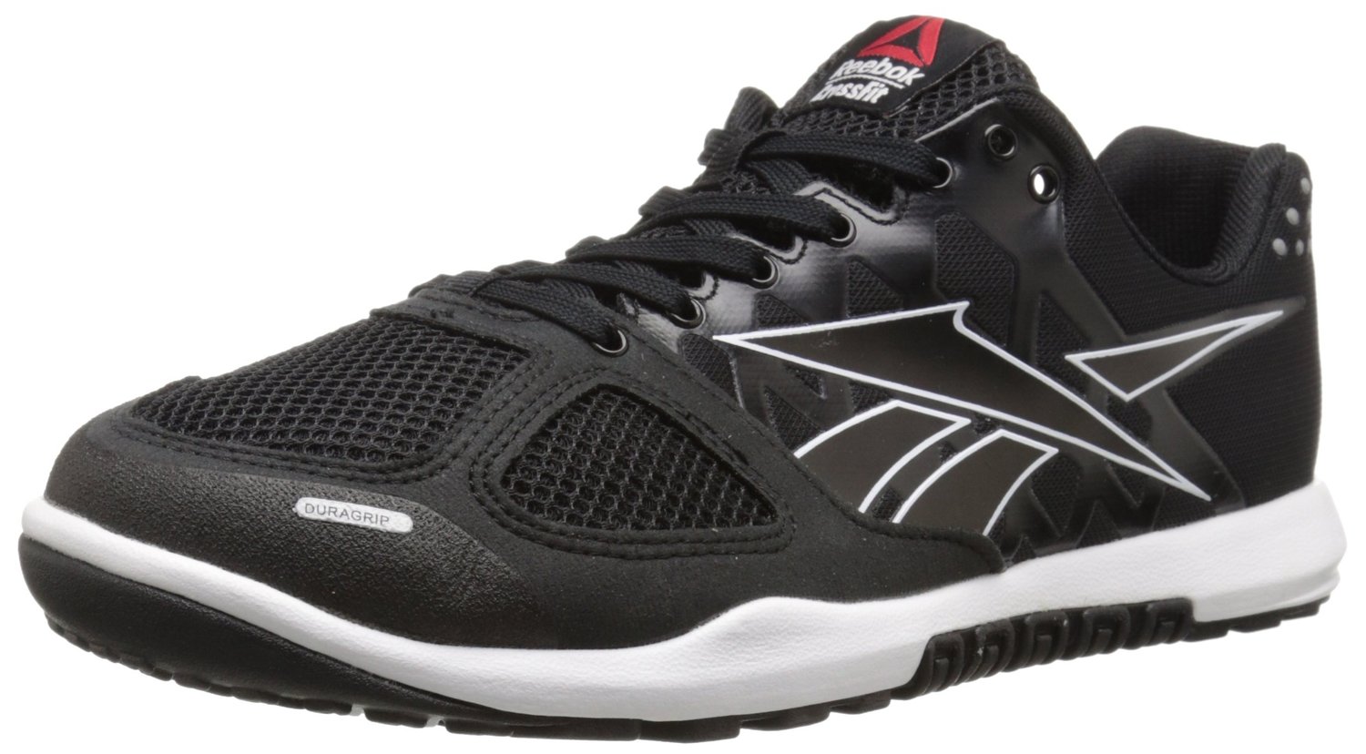 Reebok Men's R CrossFit Nano 2.0 Athletic Training Shoes Black/White | eBay