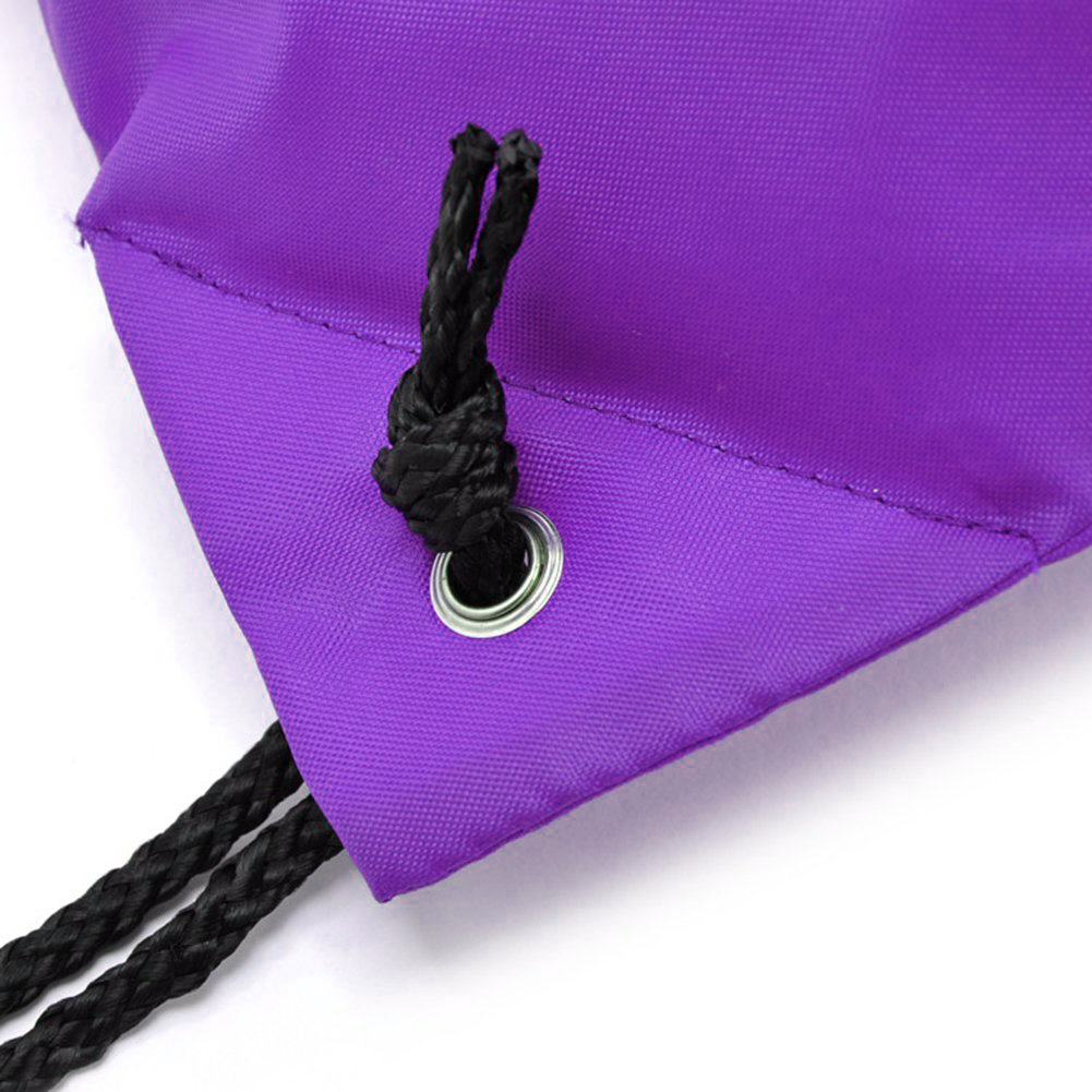 12 Pack Folding Sport Backpack Drawstring Bag For Home Travel And Storage Use