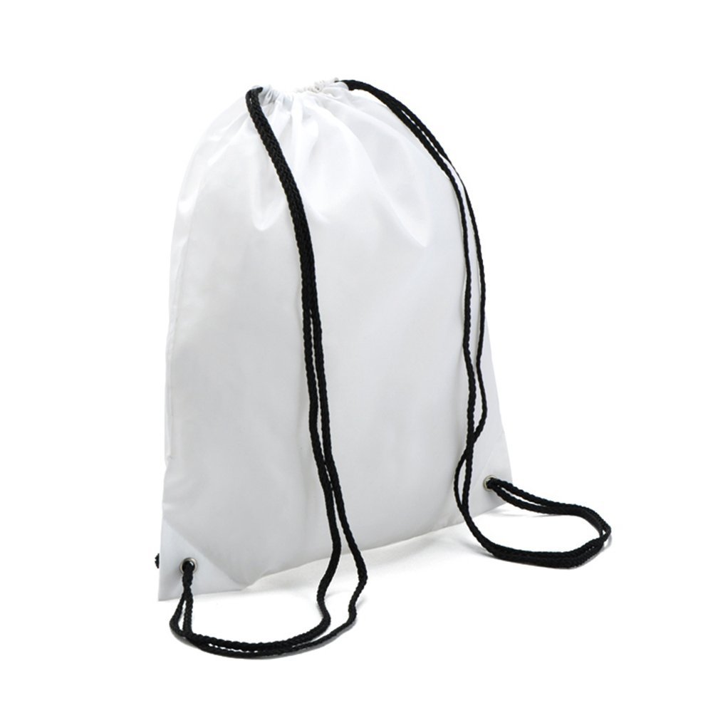 12 Pack Folding Sport Backpack Drawstring Bag For Home Travel And Storage Use