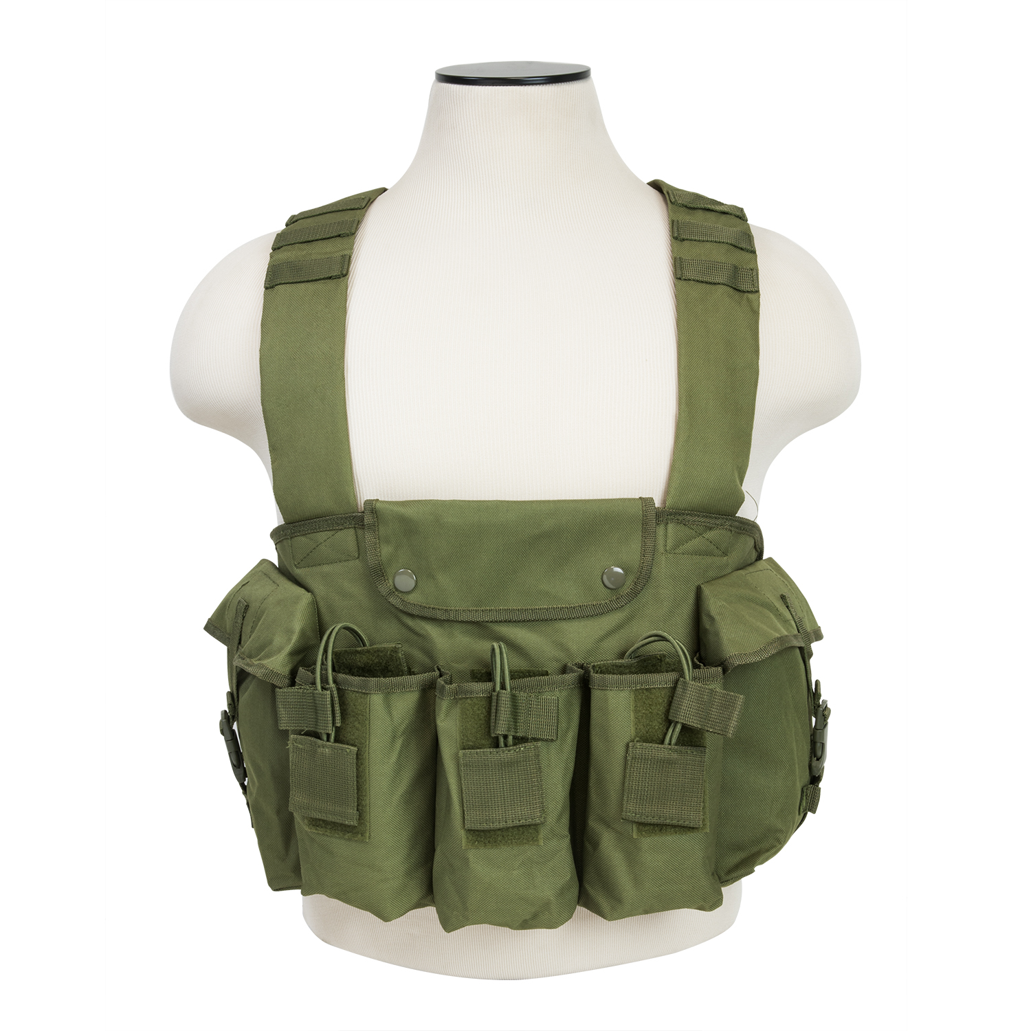 VISM Tactical AR Chest Rig Magazine Pouch MOLLE Gear PALS Combat Vest