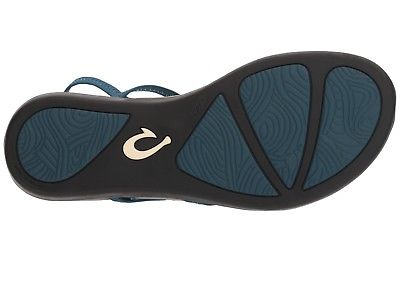 Olukai 20343 LB7B Kalapu Legion Blue Fog Women/'s Sandals