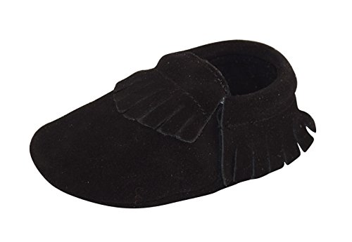 US Seller Baby Soft Sole Suede Tassel Shoes Infant Boy Girl Toddler Moccasin