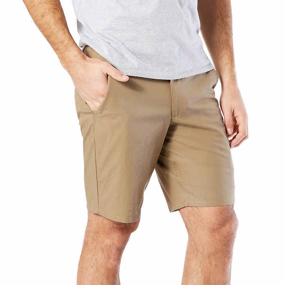 dockers shorts with stretch waistband