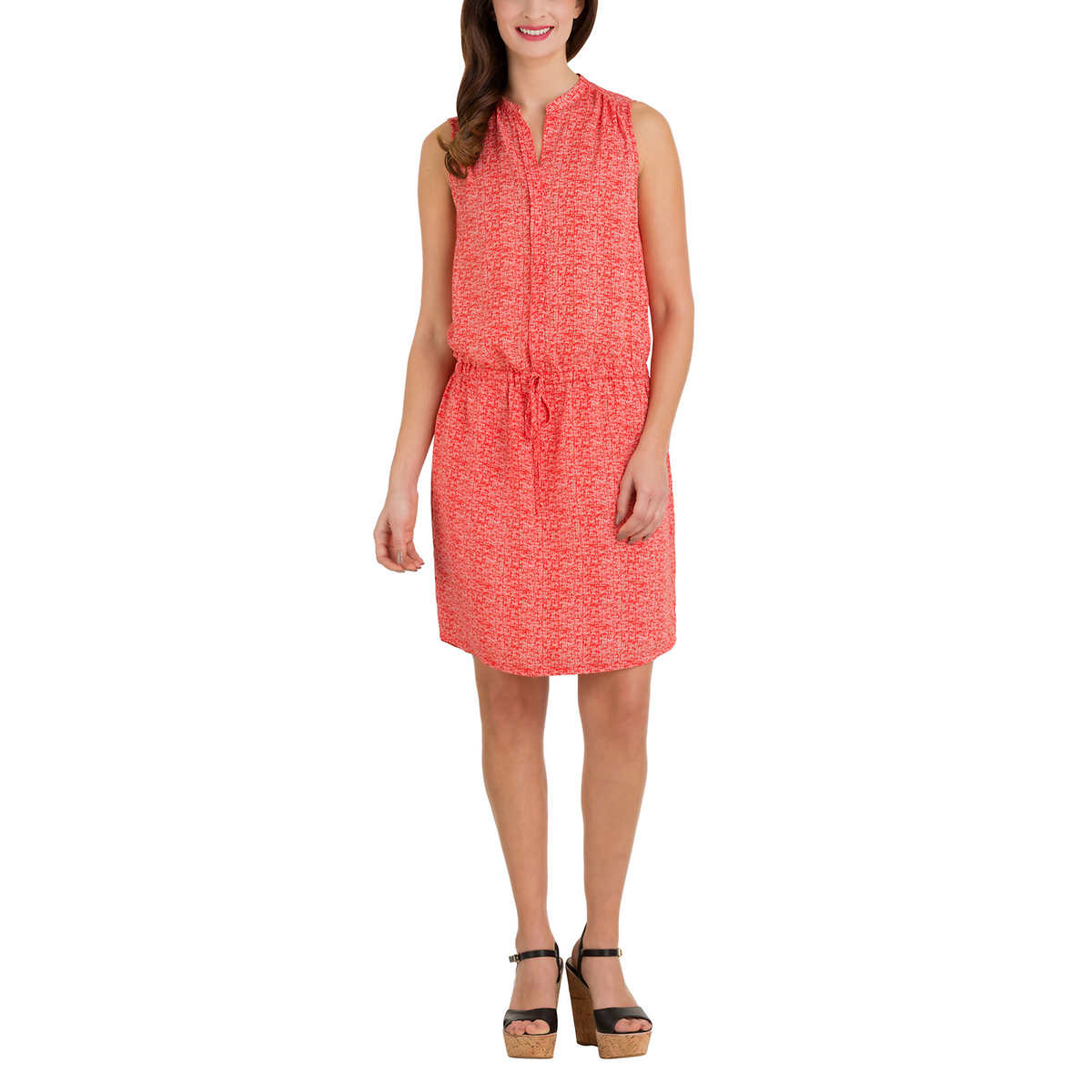 Hilary Radley Womens Sleeveless Dress