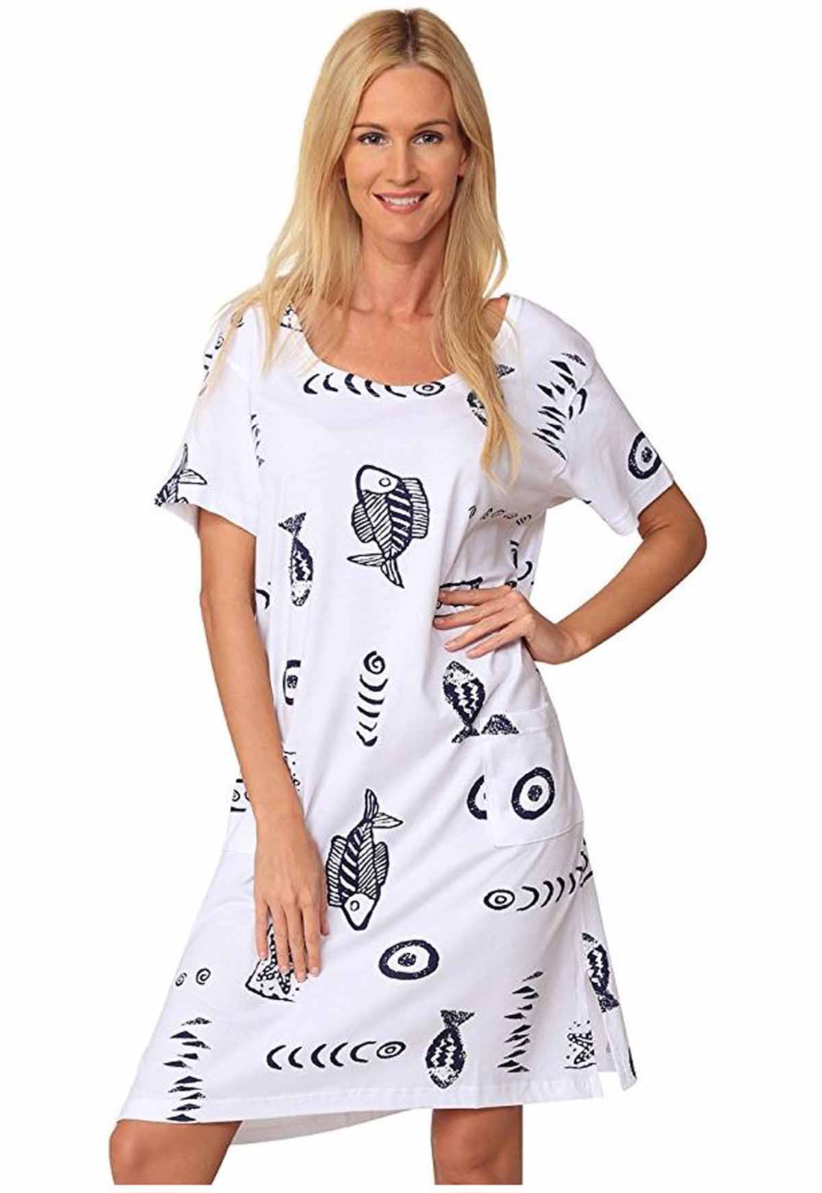 Ingear Resort Womens Short Sleeve Swimsuit Cover Up Dress eBay
