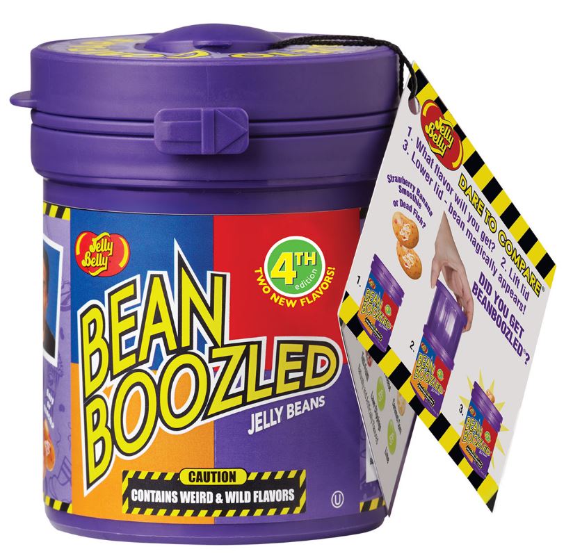 Jelly Belly Bean Boozled Jelly Beans 3.5 oz Mystery Bean Dispenser 4th Edition eBay