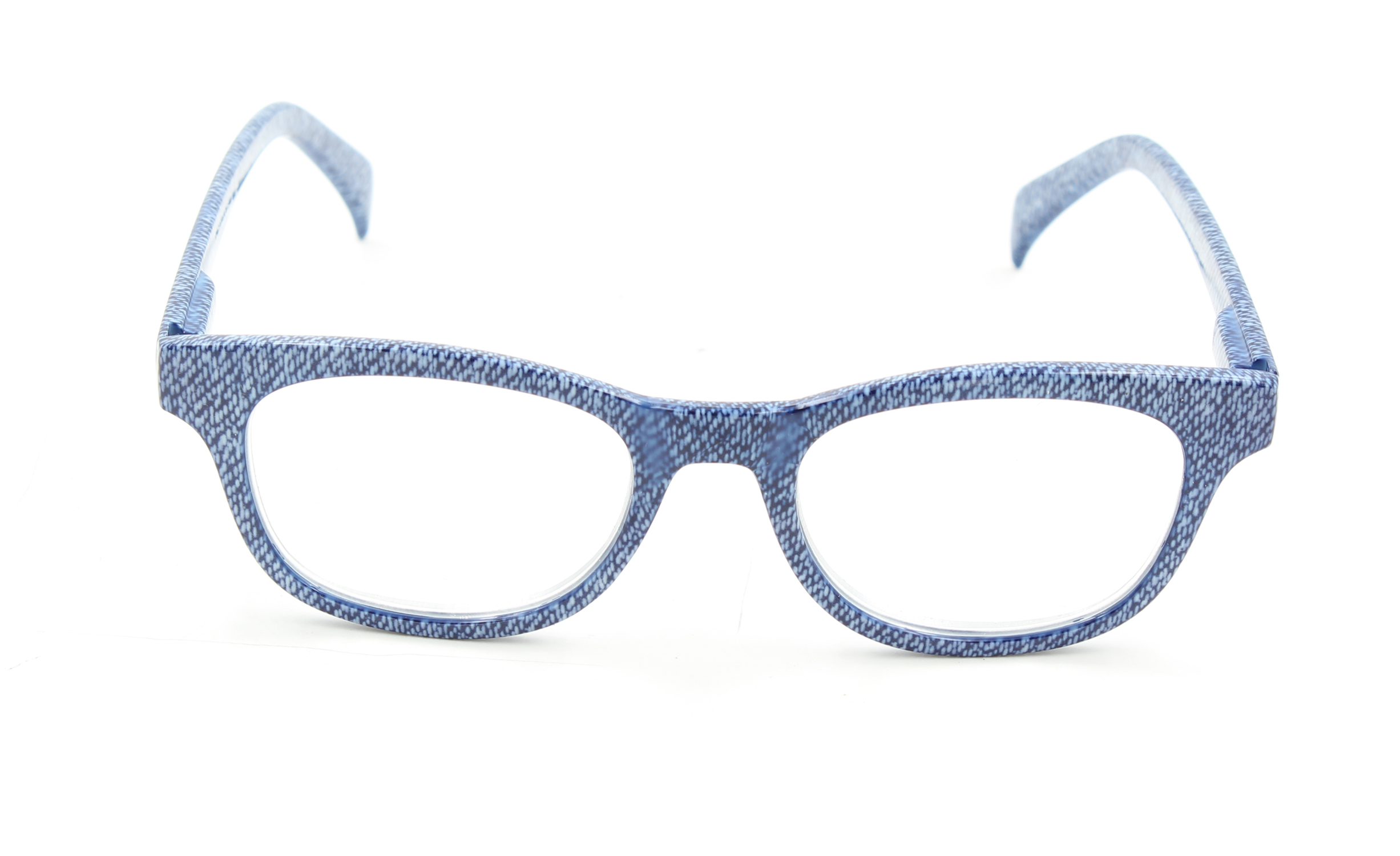 Sight Station Womens Delilah Reading Glasses With Case Denim Blue