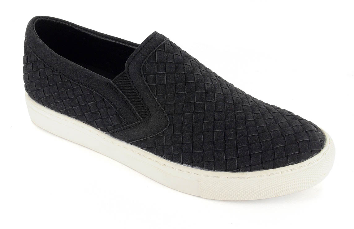 Corkys Womens Powder Faux Leather Weave Casual Shoes