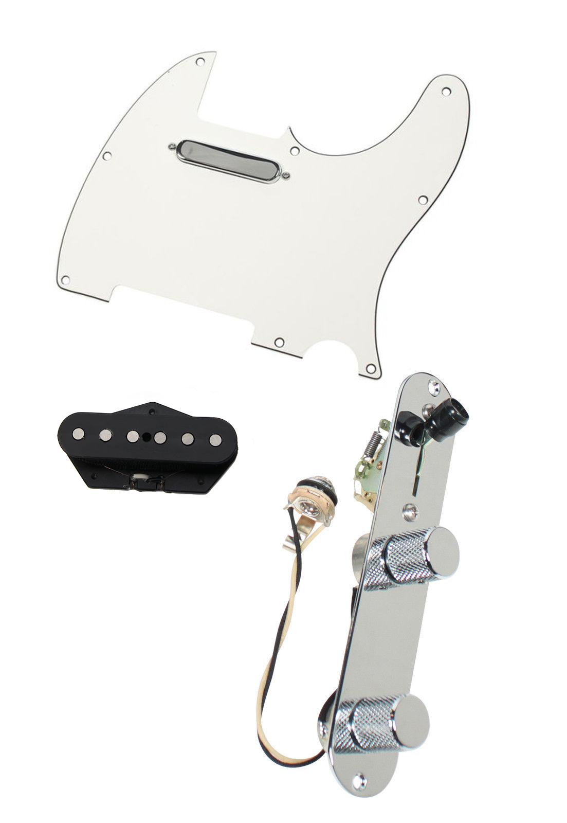 Image is loading 920D-Fender-Tele-Telecaster-Loaded-Pre-Wired-Pickguard-