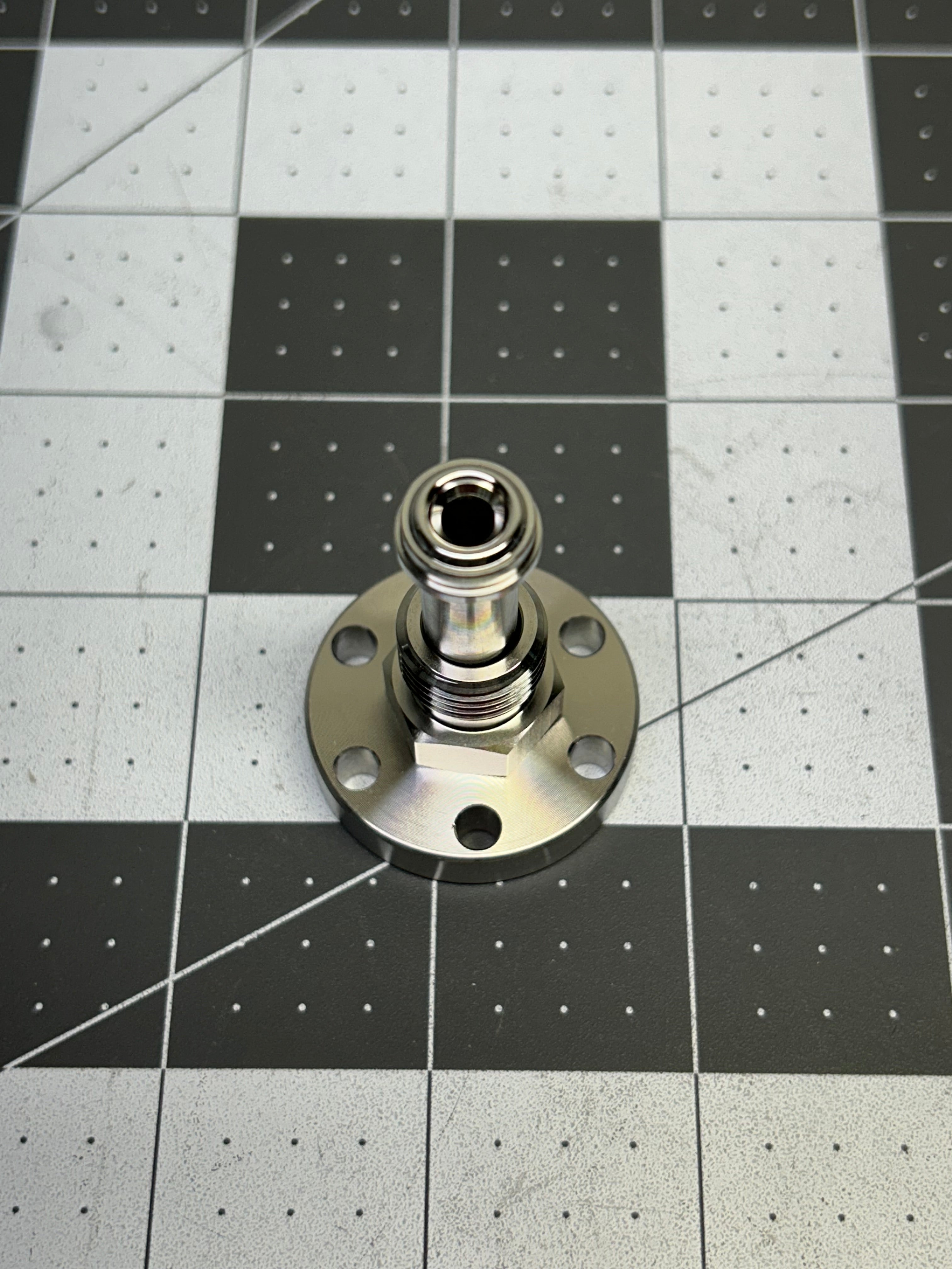 Conflat CF35 CF16 to 1/4 VCR Vacuum Adapter Male and Female