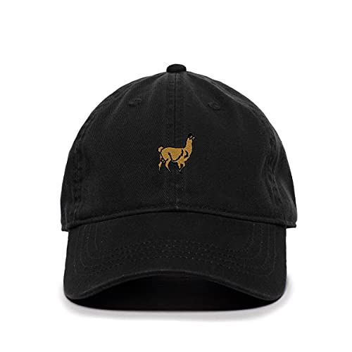 Alpaca Baseball Cap Embroidered Cotton Adjustable Dad Hat - Picture 2 of 19