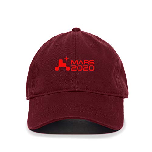 Mars 2020 Rover Logo Baseball Cap Embroidered Cotton Adjustable
