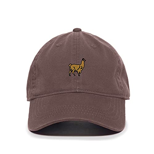 Alpaca Baseball Cap Embroidered Cotton Adjustable Dad Hat - Picture 4 of 19