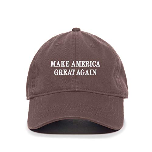 MAGA Make America Great Again Baseballkappe bestickt Baumwolle verstellbare Papa-Mütze - Bild 7 von 19