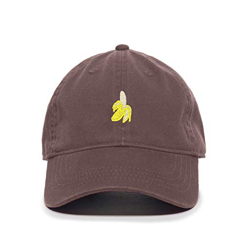 Peeled Banana Baseball Cap Embroidered Cotton Adjustable Dad Hat - Picture 8 of 19