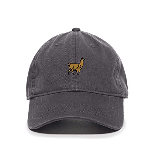 Alpaca Baseball Cap Embroidered Cotton Adjustable Dad Hat - Picture 5 of 19