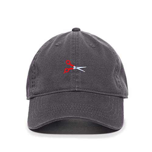 コットン Scissor Baseball Cap Embroidered Cotton Adjustable Dad Hat | eBay