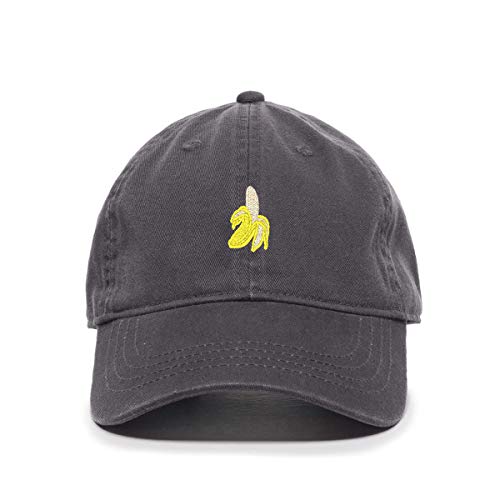 Peeled Banana Baseball Cap Embroidered Cotton Adjustable Dad Hat - Picture 9 of 19