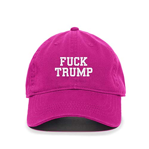 F*ck Trump MAGA Baseball Cap bestickt Baumwolle verstellbar Papa Mütze - Bild 14 von 19