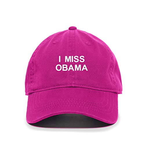 Gorra de béisbol ajustable de algodón bordado I Miss Obama - Imagen 7 de 18