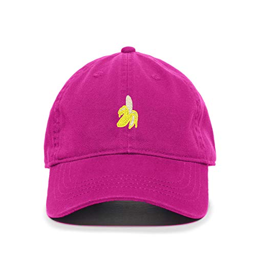 Peeled Banana Baseball Cap Embroidered Cotton Adjustable Dad Hat - Picture 10 of 19