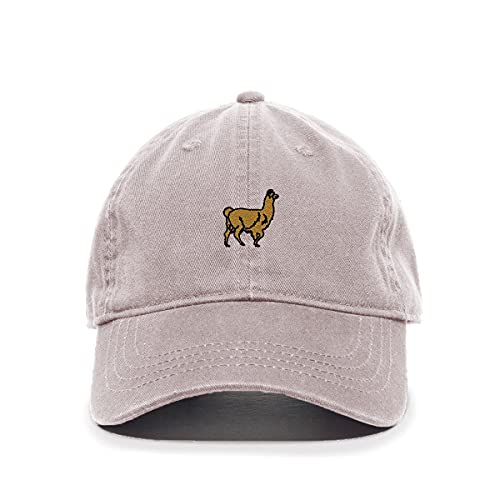 Alpaca Baseball Cap Embroidered Cotton Adjustable Dad Hat - Picture 7 of 19