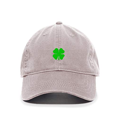 4 Leaf Clover Shamrock Baseball Cap Embroidered Cotton Adjustable Dad Hat - Picture 7 of 19