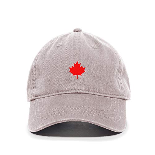 Canada Flag Red Maple Leaf Baseball Cap Embroidered Cotton Adjustable Dad Hat - Picture 7 of 19