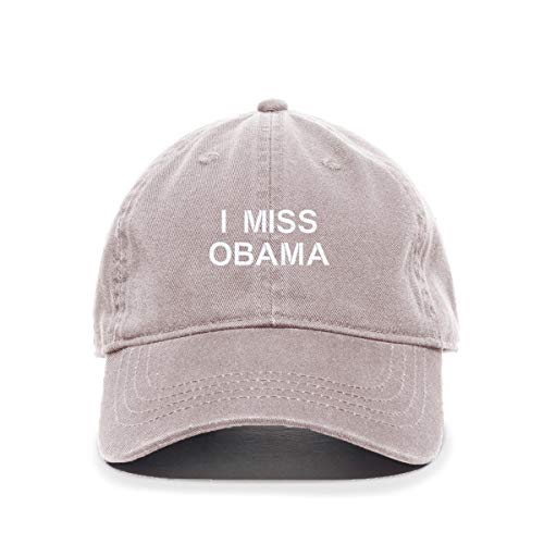Gorra de béisbol ajustable de algodón bordado I Miss Obama - Imagen 8 de 18