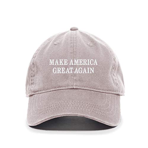 MAGA Make America Great Again Baseballkappe bestickt Baumwolle verstellbare Papa-Mütze - Bild 10 von 19