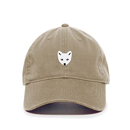 Arctic Fox Baseball Cap Embroidered Cotton Adjustable Dad Hat - Picture 8 of 19