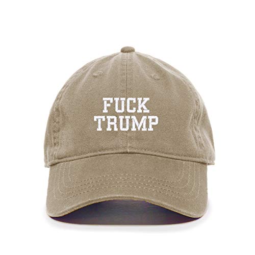 F*ck Trump MAGA Baseball Cap bestickt Baumwolle verstellbar Papa Mütze - Bild 6 von 19