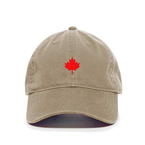 Canada Flag Red Maple Leaf Baseball Cap Embroidered Cotton Adjustable Dad Hat - Picture 8 of 19