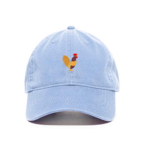 Rooster Baseball Cap Embroidered Cotton Adjustable Dad Hat - Picture 9 of 19
