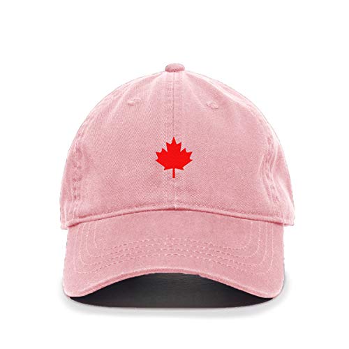 Canada Flag Red Maple Leaf Baseball Cap Embroidered Cotton Adjustable Dad Hat - Picture 10 of 19