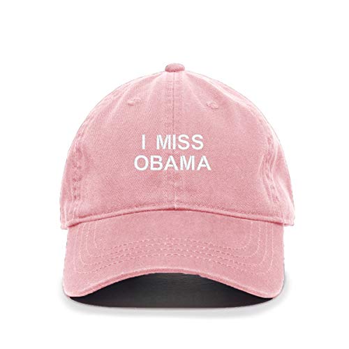Gorra de béisbol ajustable de algodón bordado I Miss Obama - Imagen 10 de 18