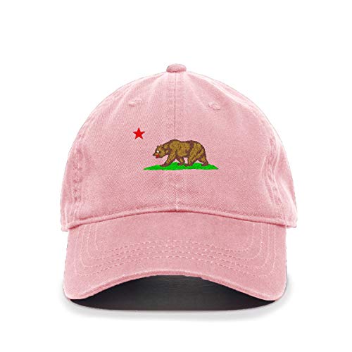 California Bear Baseball Cap bestickt Baumwolle verstellbar Papa Mütze - Bild 10 von 19
