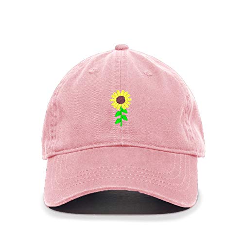 Gorra de béisbol de girasol bordado de algodón ajustable sombrero de papá - Imagen 11 de 19