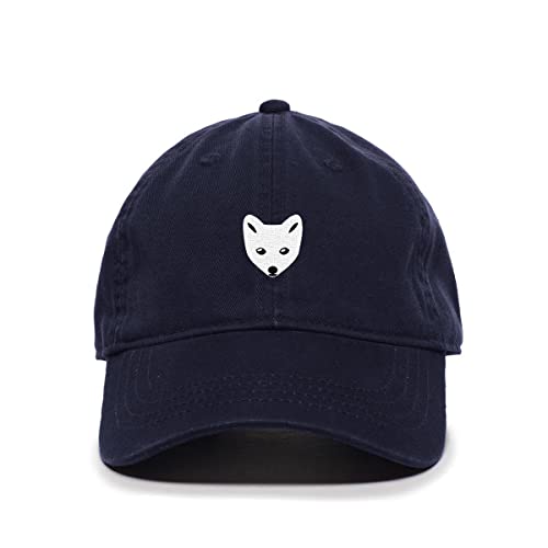 Arctic Fox Baseball Cap Embroidered Cotton Adjustable Dad Hat - Picture 11 of 19