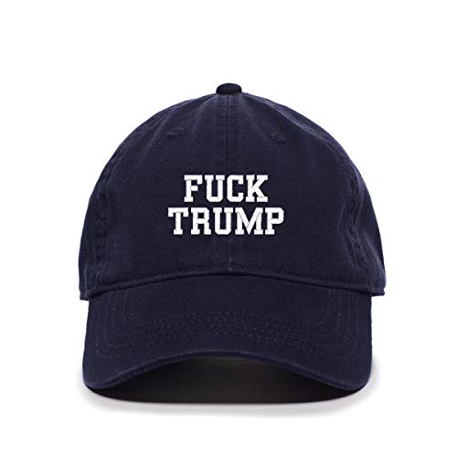 F*ck Trump MAGA Baseball Cap bestickt Baumwolle verstellbar Papa Mütze - Bild 4 von 19