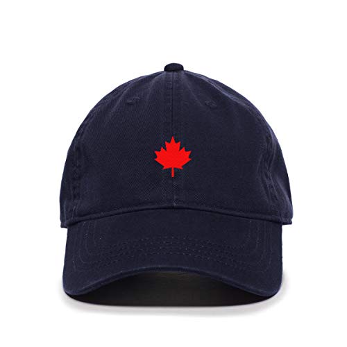 Canada Flag Red Maple Leaf Baseball Cap Embroidered Cotton Adjustable Dad Hat - Picture 11 of 19