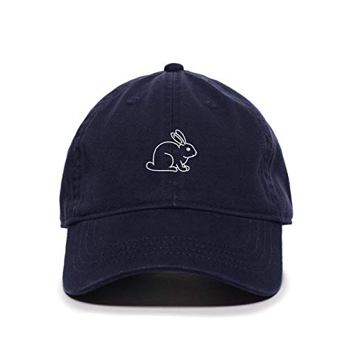 Rabbit Baseball Cap Embroidered Cotton Adjustable Dad Hat - Bild 13 von 19