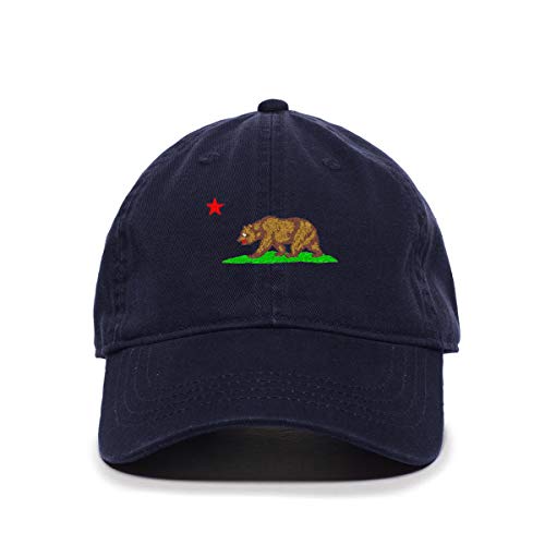 California Bear Baseball Cap bestickt Baumwolle verstellbar Papa Mütze - Bild 11 von 19