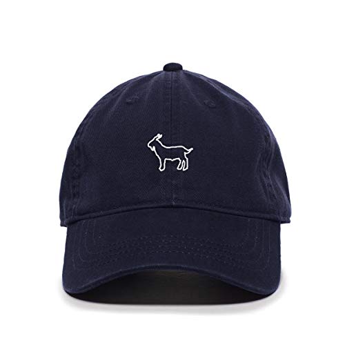 Goat Baseball Cap Embroidered Cotton Adjustable Dad Hat - Picture 12 of 19