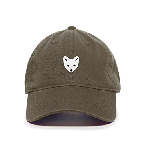 Arctic Fox Baseball Cap Embroidered Cotton Adjustable Dad Hat - Picture 12 of 19